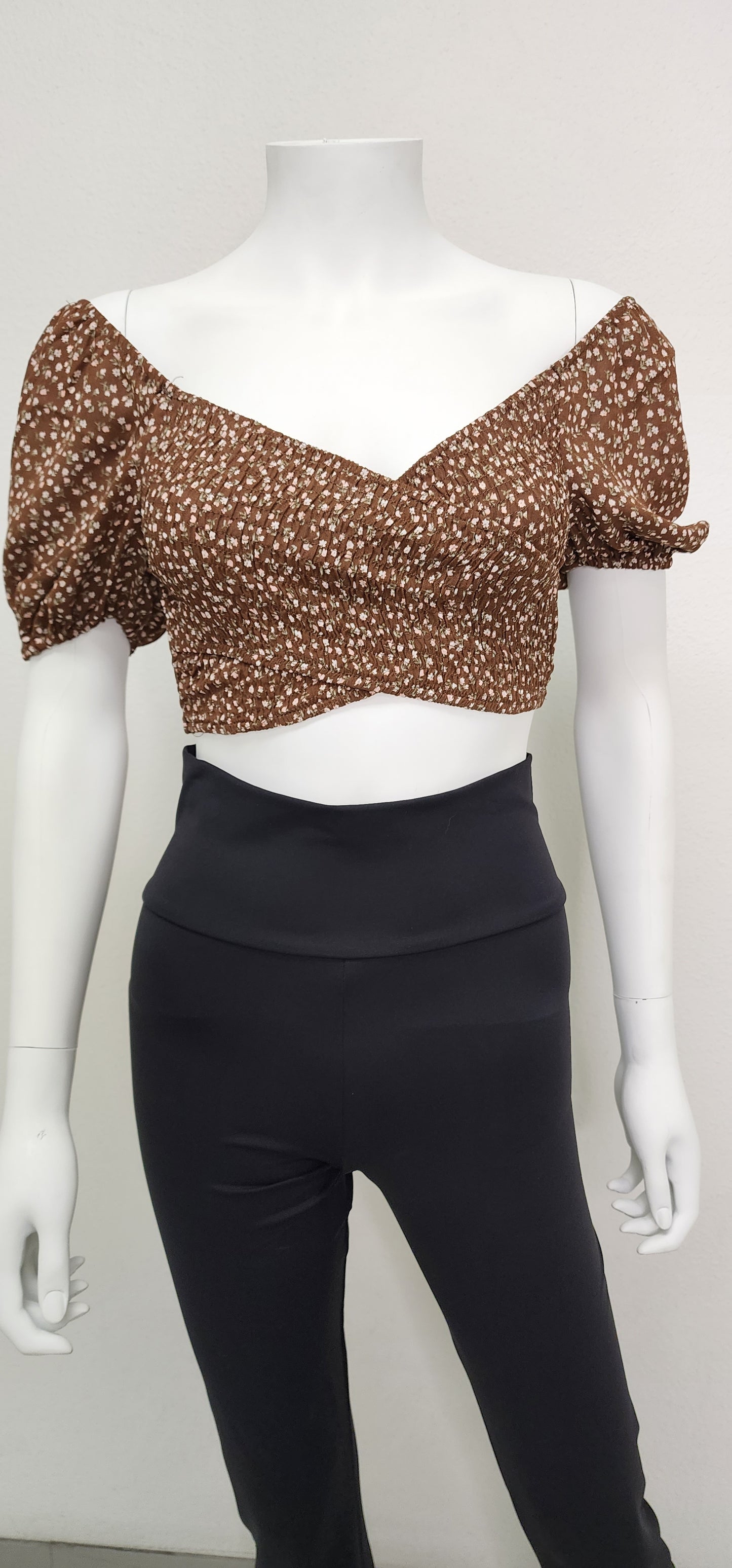 Criss-cross Crop Top